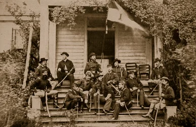 General A. T. A. Torbert y su personal, 1864